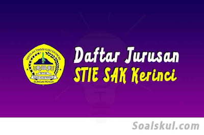 daftar jurusan di stie sak kerinci daftar jurusan di stie sak kerinci
