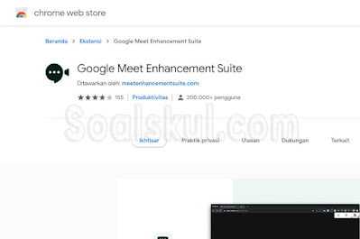 Ekstensi Chrome Google Meet Enhancement Suite Ekstensi Chrome Google Meet Enhancement Suite