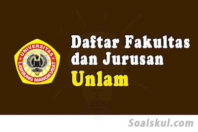 daftar fakultas jurusan unlam daftar fakultas jurusan unlam