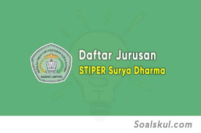 Daftar Jurusan STIPER Surya Dharma Daftar Jurusan STIPER Surya Dharma