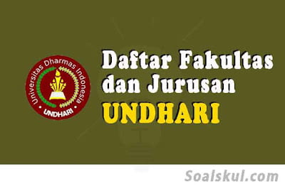 daftar fakultas jurusan undhari daftar fakultas jurusan undhari